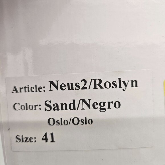 Browns Roslyn Beige & Black Espadrille Flats - Picture 7 of 9